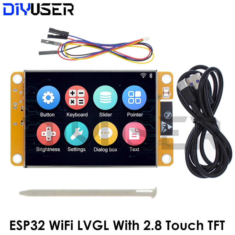 Плата разработки ESP32 LVGL с  – обзор и цена Tft Display 2.4
